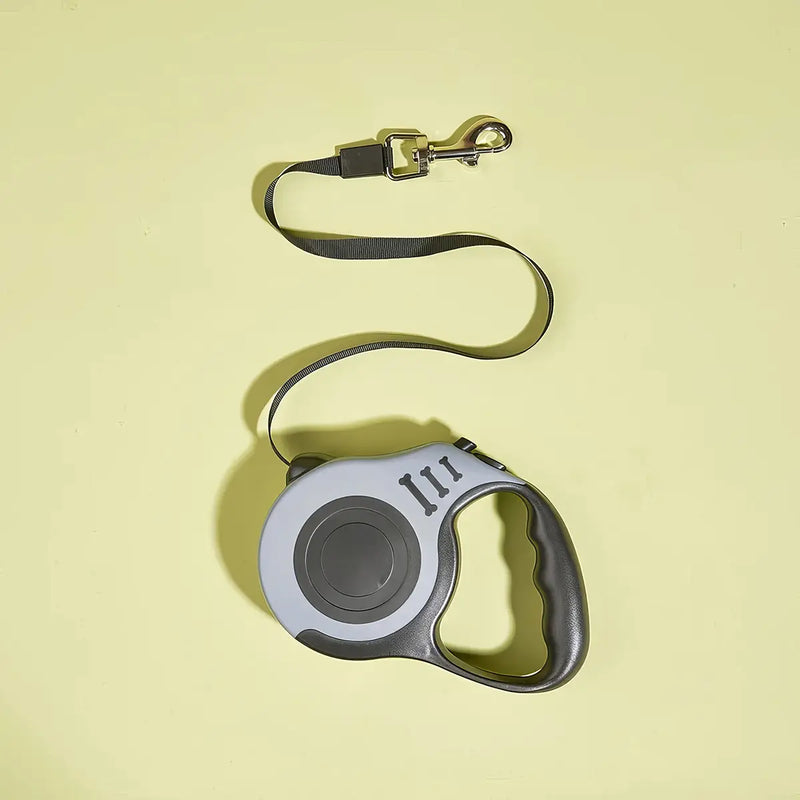 retractable nylon dog leash, view 7 - MRSLM