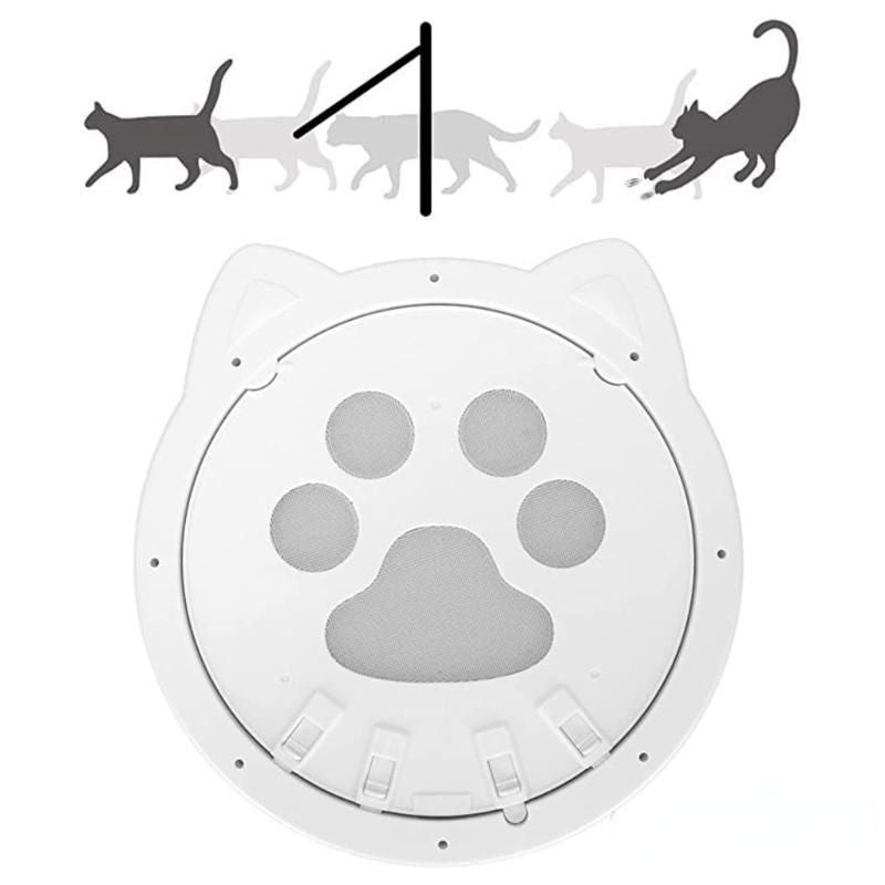 Magnetic self-closing pet screen door - MRSLM