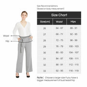 silk wide leg pants, view 10 - MRSLM