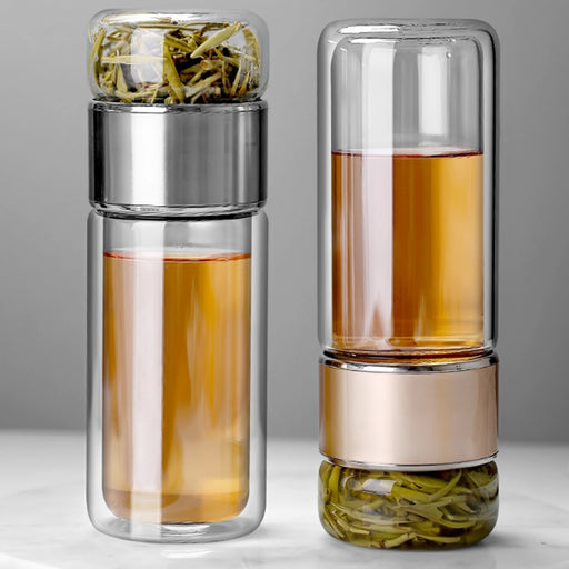 glass tea infuser bottle - MRSLM