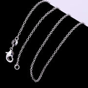 925 sterling silver rolo chain necklace - MRSLM
