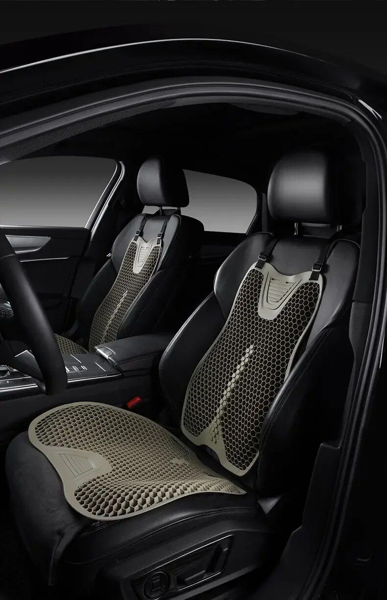 breathable car seat cushion, view 4 - MRSLM
