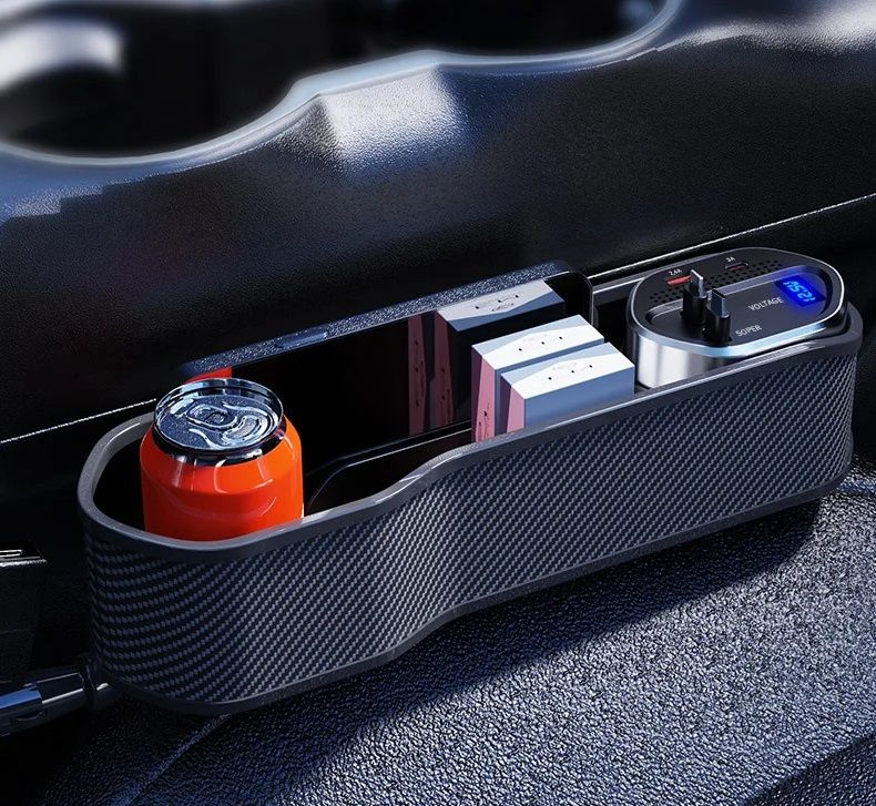 seat gap organizer with charging - MRSLM
