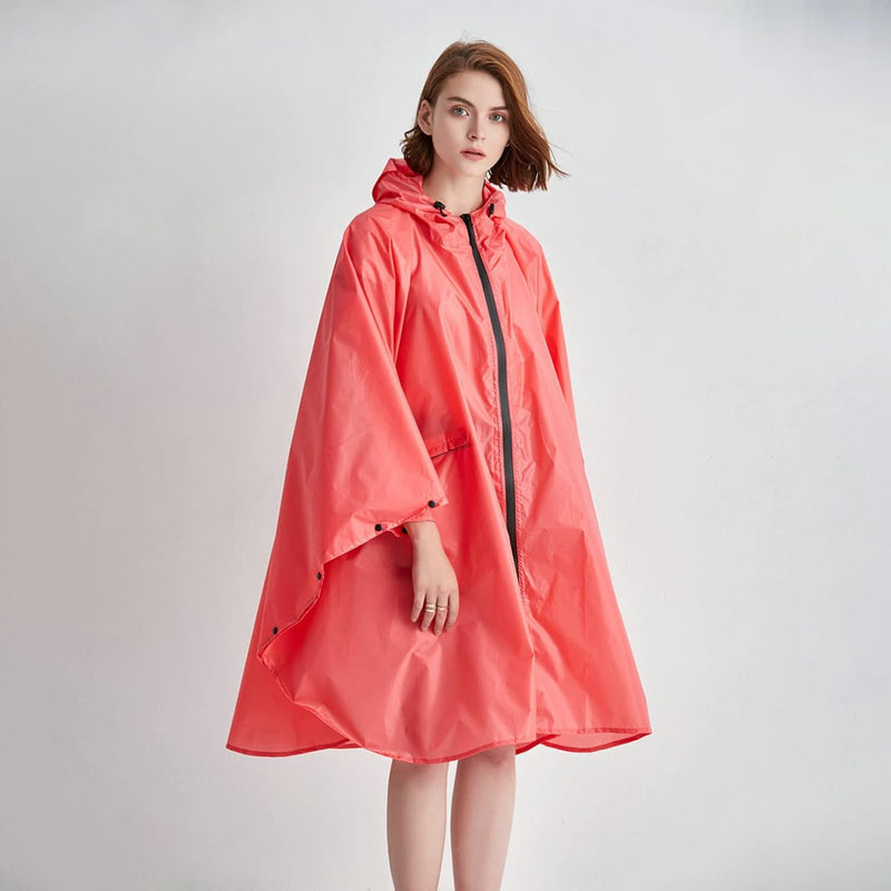 unisex riding rain poncho, view 2 - MRSLM