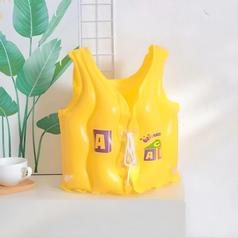 kid's inflatable swim vest, view 8 - MRSLM