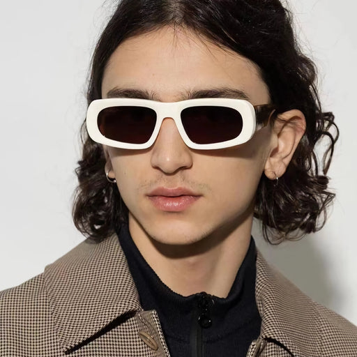 color block sporty sunglasses - MRSLM