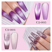 cat magnetic glitter gel nail polish, view 7 - MRSLM