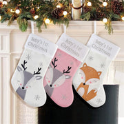 Fox Christmas stocking gift bag - MRSLM