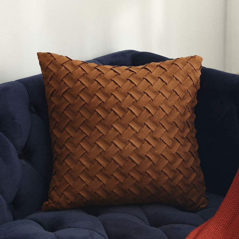 faux suede cushion cover, view 5 - MRSLM