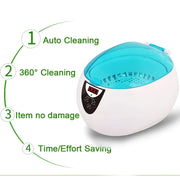 750ml ultrasonic jewelry cleaner, view 5 - MRSLM