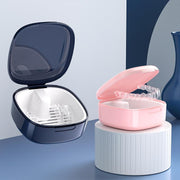 portable denture storage box, view 6 - MRSLM