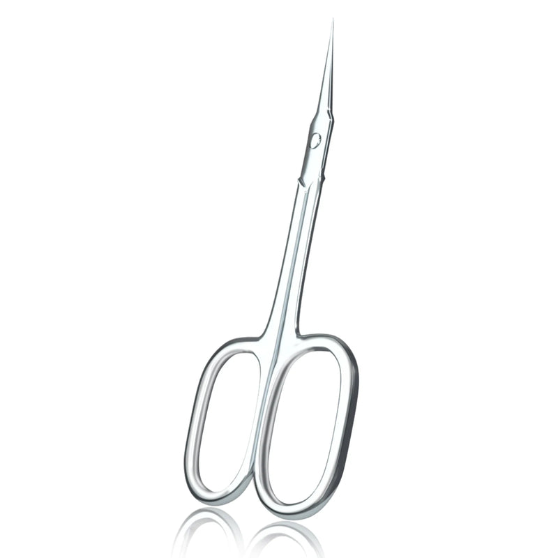 extra fine curved blade cuticle scissors, view 2 - MRSLM