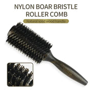 boar bristle round hair brush, view 8 - MRSLM