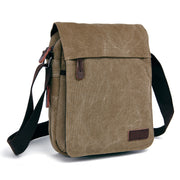 Men's canvas messenger bag, view 5 - MRSLM