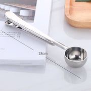 coffee scoop with clip, view 4 - MRSLM
