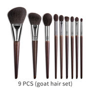 natural makeup brushes set, view 9 - MRSLM