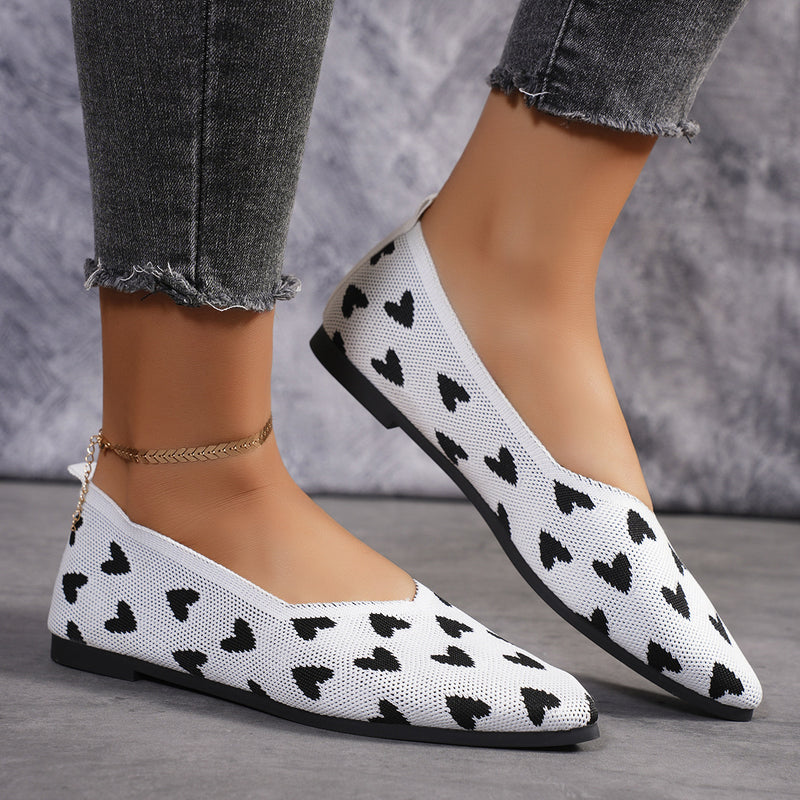 Light knit flat casual shoes, view 6 - MRSLM