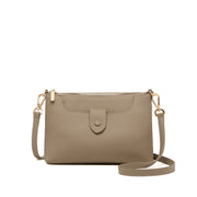 genuine leather women's crossbody messenger bag, view 5 - MRSLM