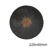 Japanese style pottery dish, view 4 - MRSLM