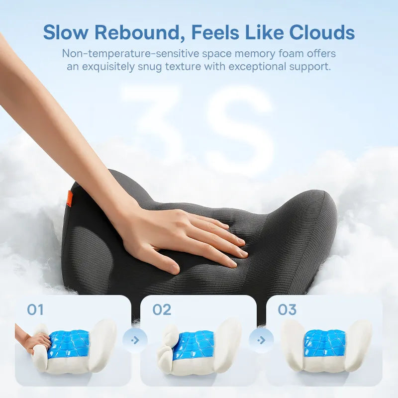 car neck and waist pillow cushion, view 7 - MRSLM