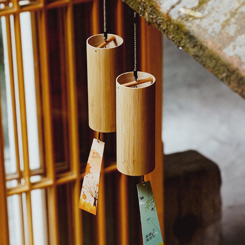 Bamboo harmony wind chimes, view 6 - MRSLM