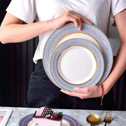 6-piece nordic ceramic plates set, view 11 - MRSLM
