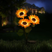 solar sunflower lights, view 4 - MRSLM
