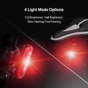 rechargeable LED bike tail light, view 5 - MRSLM