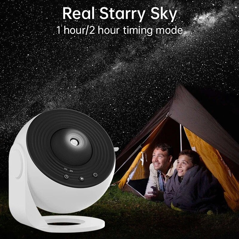 Galactic Explorer starry night light projector, view 4 - MRSLM
