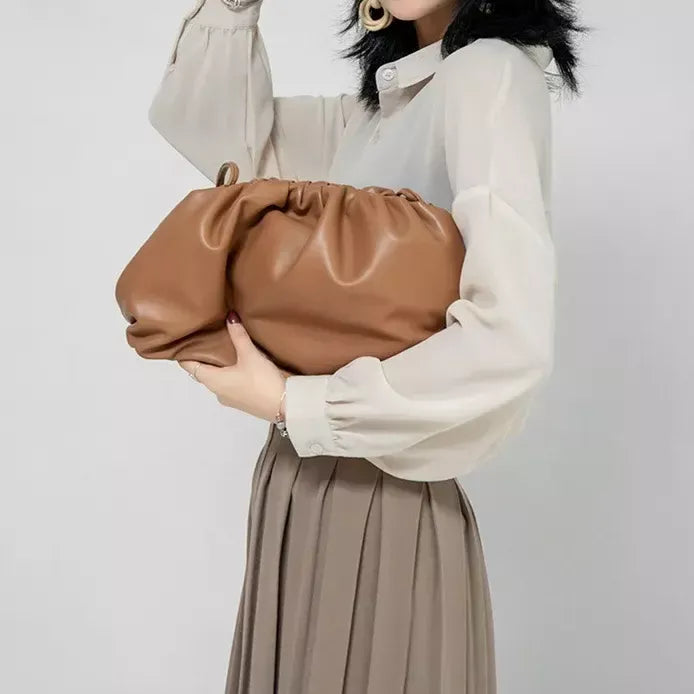 soft PU leather crossbody shoulder bag, view 9 - MRSLM