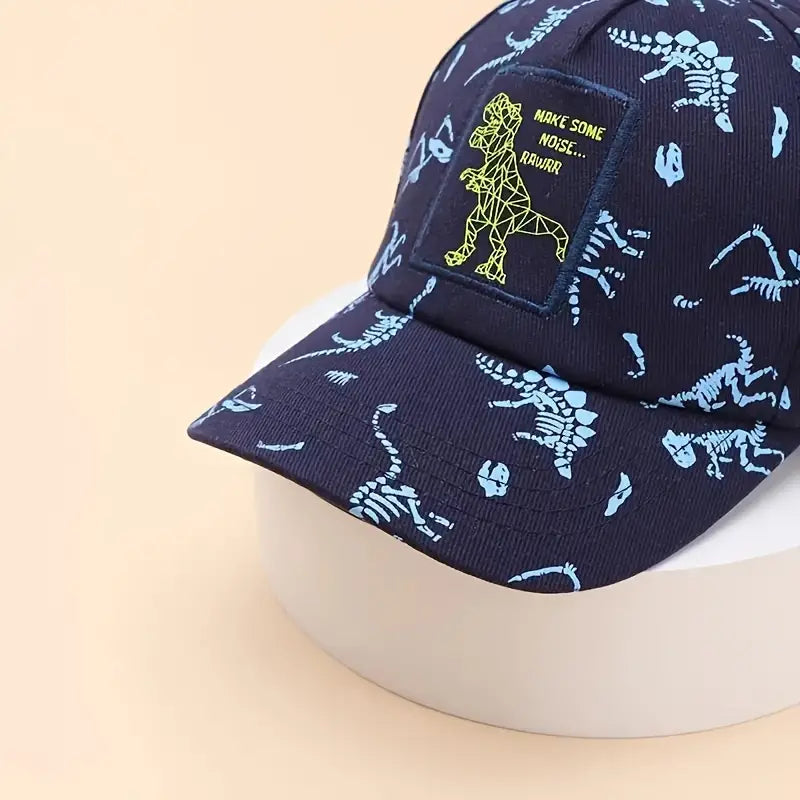 kids dinosaur baseball cap, view 11 - MRSLM