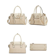 alligator pattern tote and crossbody bag set, view 5 - MRSLM