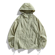 summer nylon coat men loose fit, view 9 - MRSLM