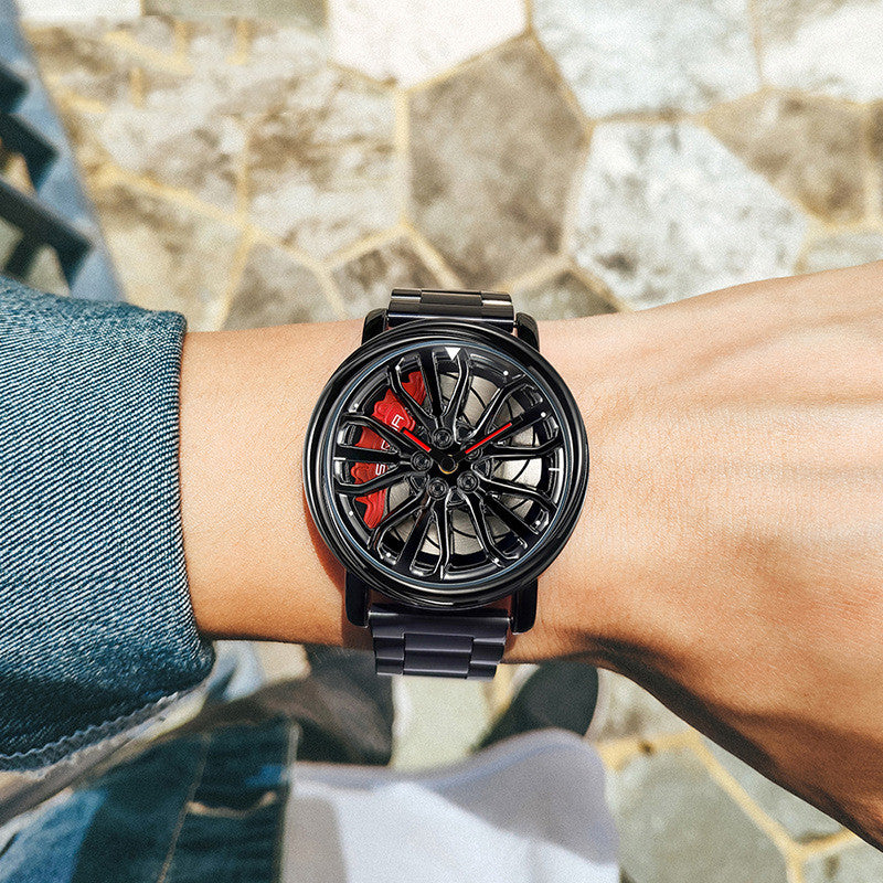 skeleton style quartz watch - MRSLM