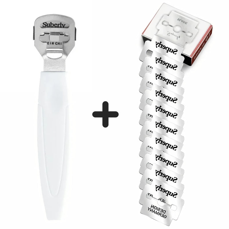 pedicure callus shaver with blades, view 2 - MRSLM