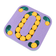 dog puzzle slow feeder bowl, view 2 - MRSLM