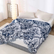 boho multilayer cotton blanket with tassels - MRSLM