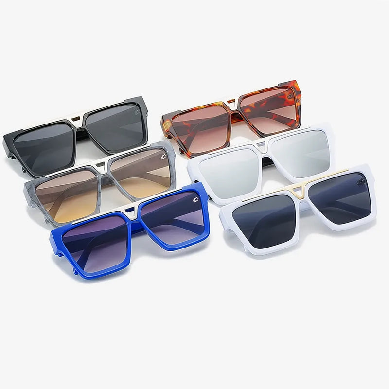 Gradient lens shield sunglasses, view 16 - MRSLM