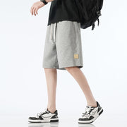 Men's casual cotton blend shorts, view 2 - MRSLM