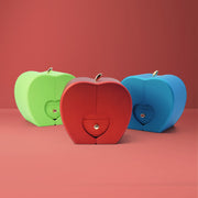 christmas apple jewelry box, view 2 - MRSLM