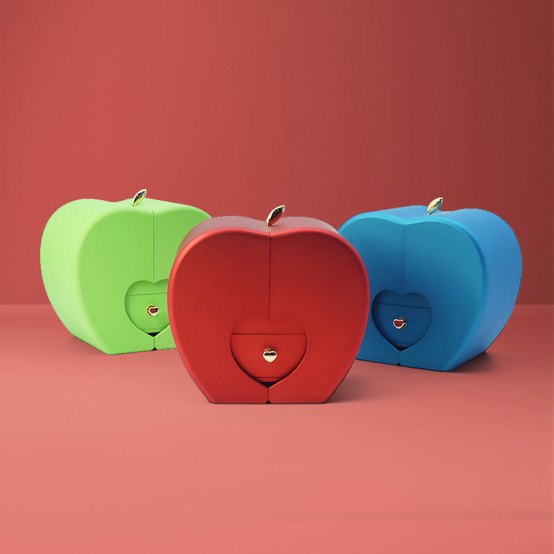 christmas apple jewelry box, view 2 - MRSLM