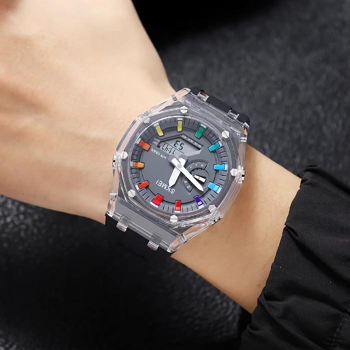 men's LED digital watch, view 13 - MRSLM