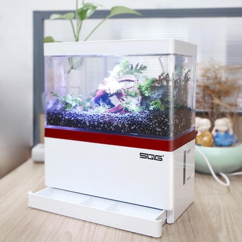 self-circulating mini fish tank - MRSLM