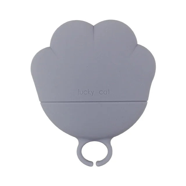 Silicone pet spoon and can lid, view 2 - MRSLM