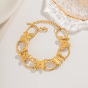 butterfly chain bracelet - MRSLM