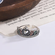 925 silver crown ring, view 4 - MRSLM