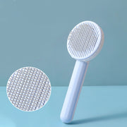 pet hair removal grooming brush, view 3 - MRSLM