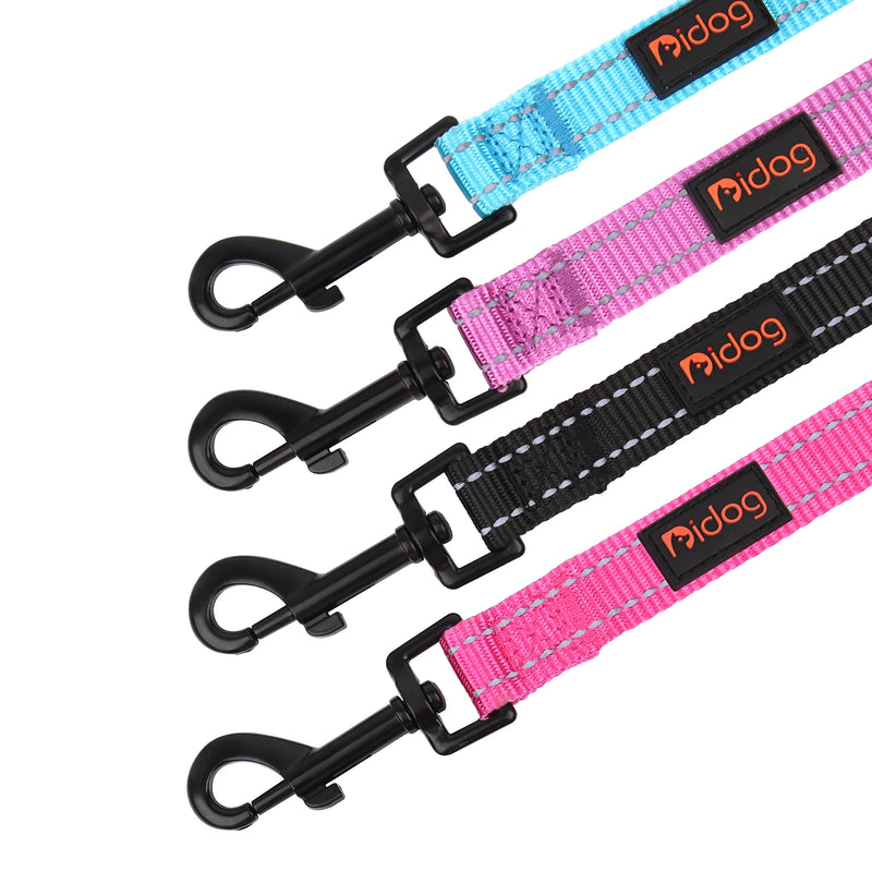 double handle nylon dog leash, view 10 - MRSLM