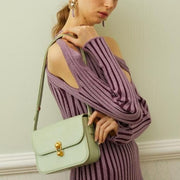 leather crossbody shoulder bag, view 11 - MRSLM
