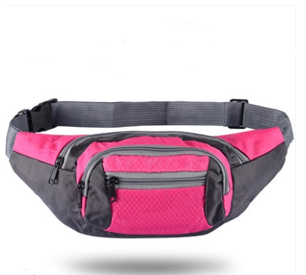 Waterproof Canvas Multi-pocket Phone Chest Bag